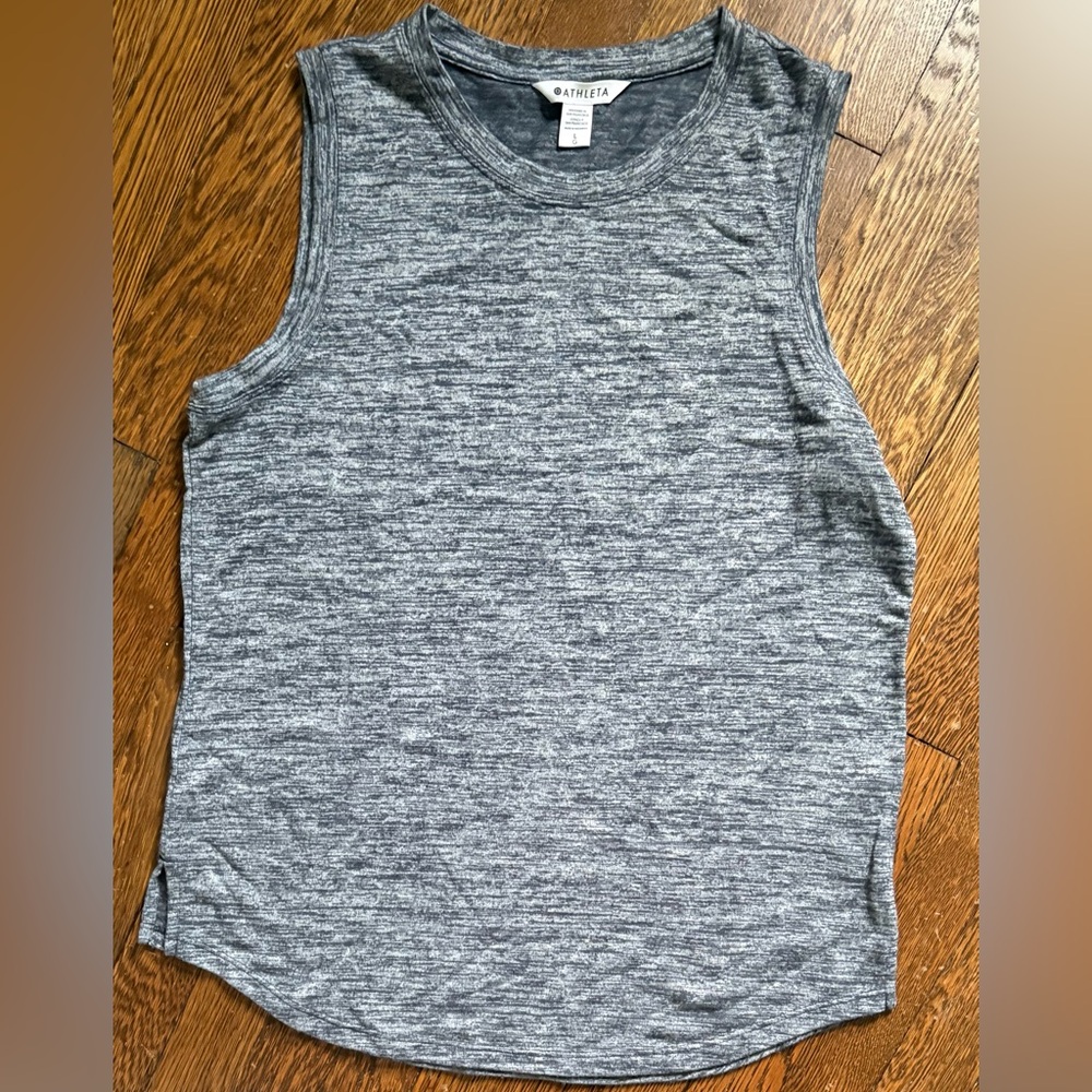 Athleta Charcoal Heathered Tank